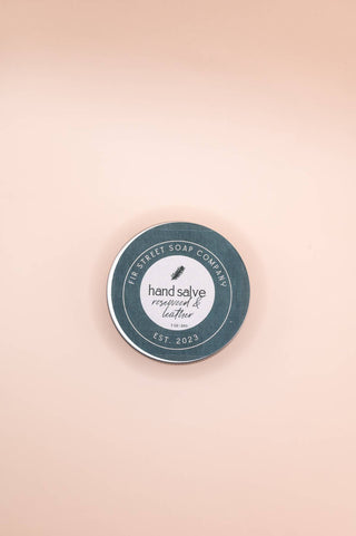 Rosewood & Leather Hand Salve