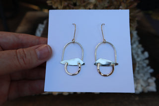 Mixed Metal earrings