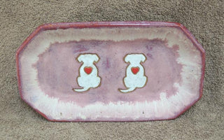 REC 2 dog/heart tray 862
