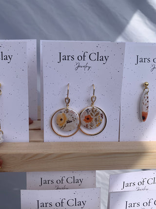 Fall floral with Cz hook