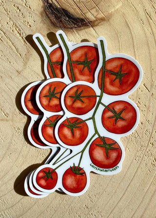 Watercolor Tomatoes Sticker