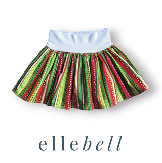 Holiday Skirt - Dots 4T