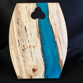 Charcuterie Maple/Teal