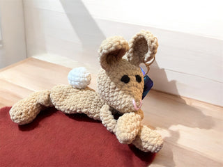 Crochet lovey Bunny Bonnie