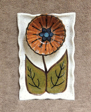 REC plate w/poppy 776