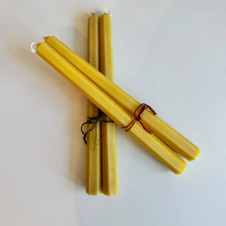 10 Inch Hexagonal Taper Candle