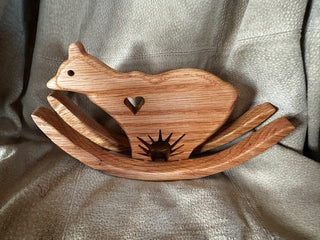 Rocking Bear With Heart
