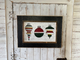 Christmas Bulbs cutout