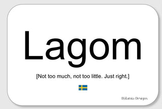 Lagom Sticker