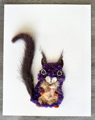 Original Nature Art: Stanley Squirrel