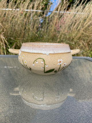 Small Sara Garden's Bowl with Handles