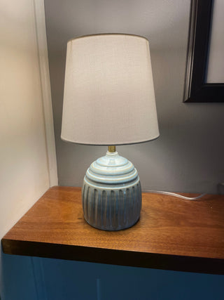 Pale Blue Table Lamp