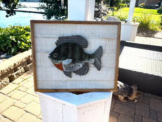 Sunfish wall hanging