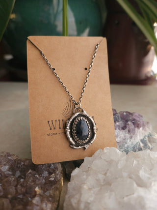 Ancient Canopy Necklace- Sapphire