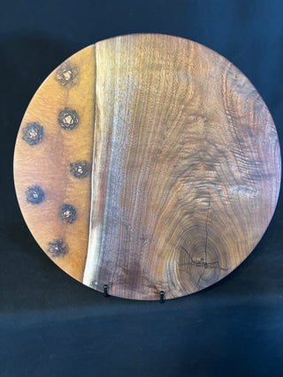 Lazy Susan Walnut/Maple