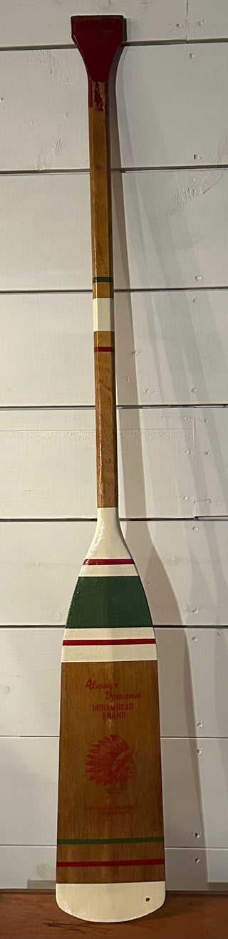 52 Inch Indian Head Brand vintage paddle