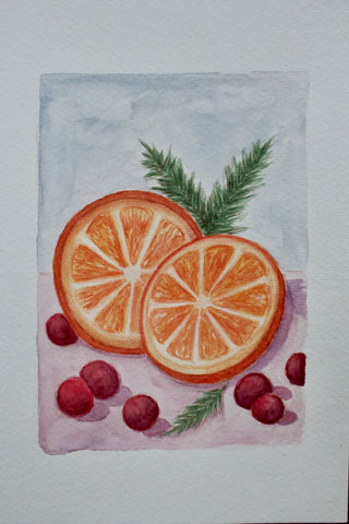 Oranges and Cranberries minis