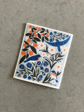 Bluebird Swedish Dishcloth