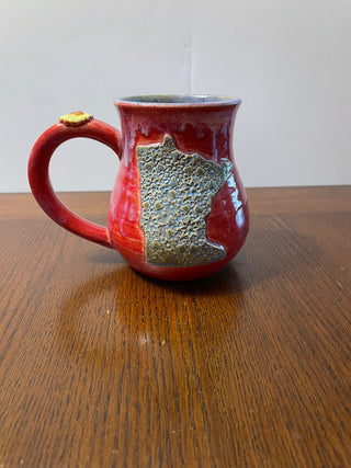 Magenta Mug with Blue MN