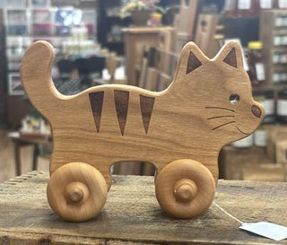 Wooden Toy Car - Kitten