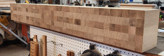 Butcher Block Mantle