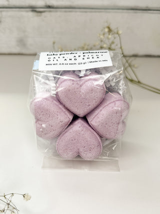 Mini Hearts Bath Bombs