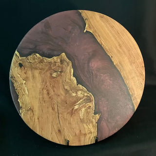 Lazy Susan Apple/Maroon