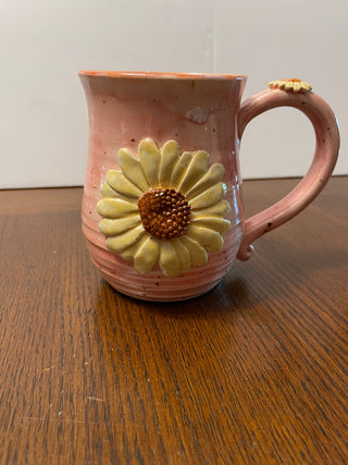 Pink Sunflower Mug