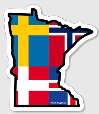 Scandinavia Minnesota Sticker