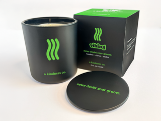 Vibing 8 oz Scented Soy Candle