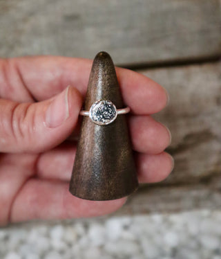 Sterling Silver Dollop Ring