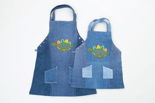 Toddler's Apron with Dinosaur