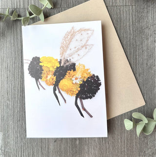 Bee 3 Nature Art Card