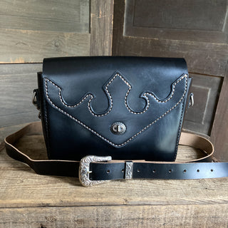 Retro Crossbody - Black