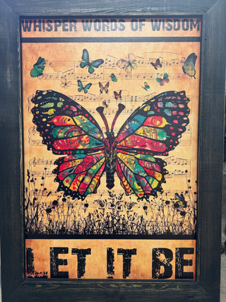 Let It Be-XXL Framed