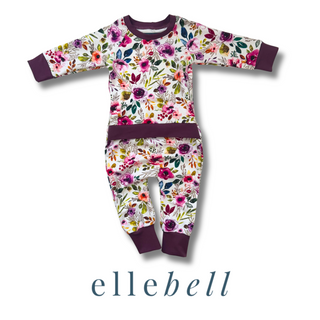Snuggle Romper - Floral 9M