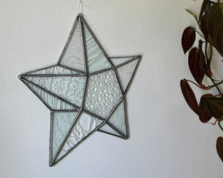 Stained Glass 3D Illusion Star