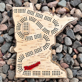 Minnesota Cribbage Board