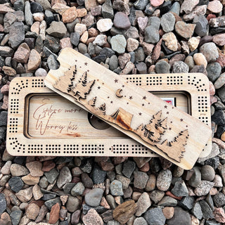 Camping Cribbage Board