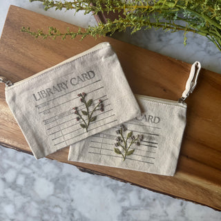 Library Card Pouch