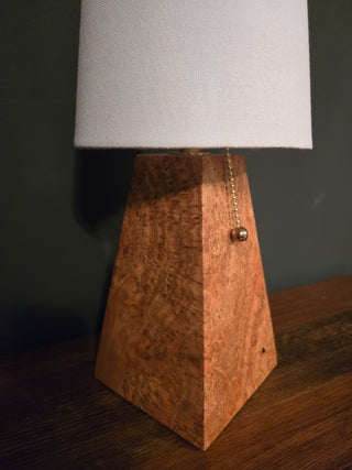 Wood Burl Lamp