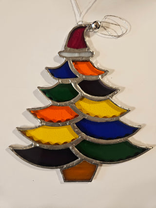 Rainbow tree suncatcher