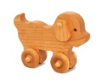 Wooden Toy Car - Puppy Dog