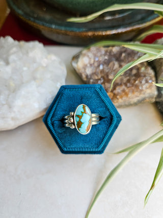 Triple Banded Turquoise Ring