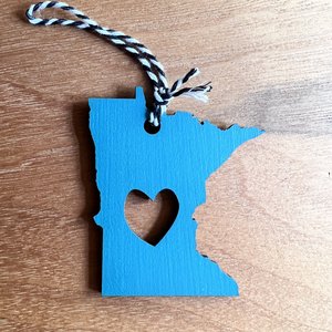 MN HEART ORNAMENT