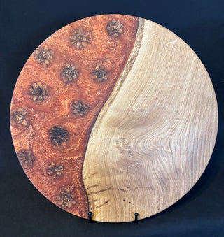 Lazy Susan Oak/Copper