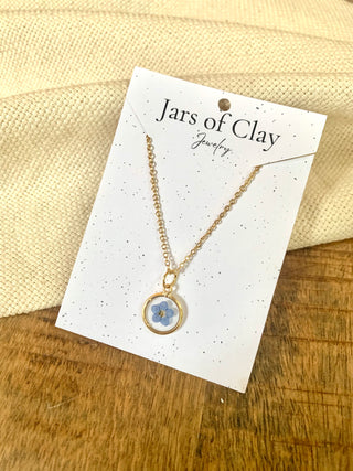 Forget Me Not Necklace