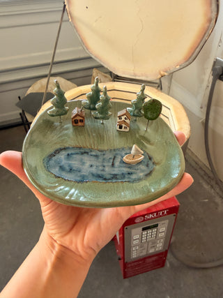 Sailboat plate