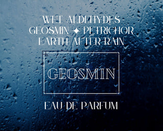 "Geosmin" eau de parfum