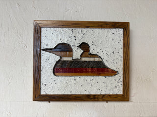 Loon framed small
